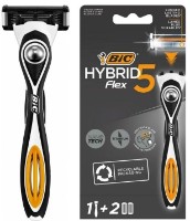 Станок для бритья Bic 5 Flex Hibrid + 2 cassete