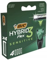 Кассеты для бритья Bic Flex 3 Hibrid Sensitive 4pcs