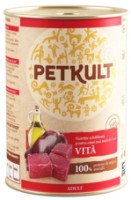 Влажный корм для собак Petkult Adult Beef 400g