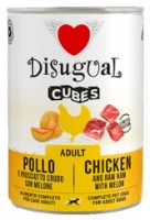 Влажный корм для собак Disugual Adult Chicken with Ham & Melon 400g