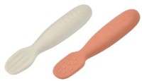 Набор ложек Beaba 2pcs Terracotta/Velvet Grey (913579)