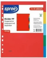 Разделитель листов Spree A4 12pcs (77113)