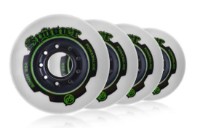 Roți pentru role Powerslide Spinner 80mm/88a 4pcs Black (905386)