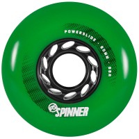 Roți pentru role Powerslide Spinner 80mm/88a 4pcs Green (905387)