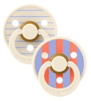 Пустышка BIBS Studio Colour 2 Pack 0+ months Pin - Ivory Hush Mix (12015103)