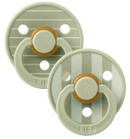 Пустышка BIBS Studio Colour 2 Pack 0+ months Pin - Sage Mix (11015102)