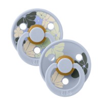 Пустышка BIBS Studio Colour 2 Pack 6+ months Morning Bloom - Dusty Blue Mix (12013102)