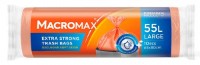 Saci pentru gunoi Macromax Strong 55L 10pcs