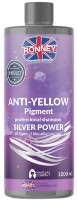 Șampon pentru păr Ronney Silver Power Anti-Yellow 1L (00049)