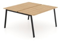 Masă pentru bucătărie Deco Arki Twin 138x140x75 Oak Sonoma/Black (T2AR1414-C01K01)