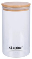 Банка для хранения Alpina 0.9L 10x17cm