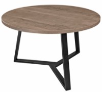 Обеденный стол Deco Calipso D120 Colonial/Black (T1CA12)