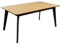 Обеденный стол Deco Ori 160/200x90x75 Natural/Black (MORI-MLLC-NATBLK)