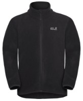 Hanorac pentru copii Jack Wolfskin Vertigo Fleece K Black, s.140