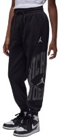 Pantaloni spotivi pentru copii Nike Jordan Mvp Jumpman Fleece Black, s.S