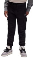 Pantaloni spotivi pentru copii Nike Jordan My Brooklyn Essentials Fleece Cargo Black, s.XL