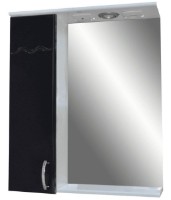 Шкаф с зеркалом Mashtab Clasic 8226 600x200x720mm White/Black