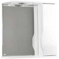 Шкаф с зеркалом Mashtab Print 10097 900x200x720mm White