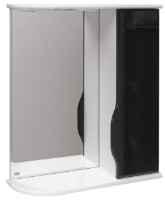 Шкаф с зеркалом Mashtab Print 9784 600x200x720mm White/Black