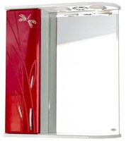 Шкаф с зеркалом Mashtab Stuff 1653 600x200x720mm White/Red