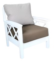 Кресло Viitorul Acordeon 2-1 73x84 White (1988)