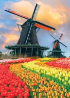 Пазл Три Совы Ветряные мельницы 1000шт