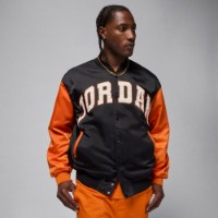 Geacă pentru bărbați Jack Wolfskin Jordan Brooklyn Collegiate Varsity Black/Starfish, s.XL