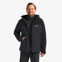 Geacă pentru bărbați Jack Wolfskin Wild Places 3in1 M Phantom, s.S
