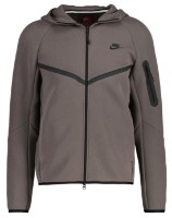Hanorac pentru bărbați Nike Tech Full-Zip Windrunner Cave Stone/Black, s.L