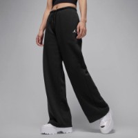Pantaloni spotivi de dame Nike Jordan Brooklyn Fleece Open-Hem Black/White, s.L