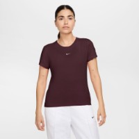 Женская футболка Nike W Nsw Nk Chll Knt Md Crp Burgundy Crush/Sail, s.L