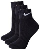 Сiorapi pentru dame Nike U Nk Cush Ankle 3Pr-Value Black, s.L