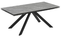 Обеденный стол Magnusplus Ekin 90x180/220/260 blat Ceramic Shadow