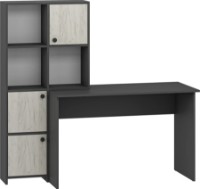 Письменный стол Magnusplus Larry Hraphite Gray/Craft Oak White