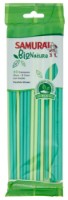 Соломинки для напитков Samurai Bio Natura 24cm Green 40pcs