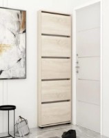 Обувница Mobildor-Lux Leo Slim 100x16x203 Oak Sonoma (00012976)