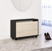 Обувница Mobildor-Lux Leo Slim 50x16x47 Anthracite/Oak Sonoma (00013550)