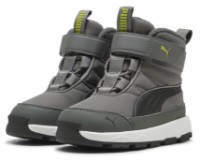 Ботинки детские Puma Evolve Cast Iron/Puma Black/Lime Smash, s.21