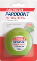 Зубная нить Astera Parodont Antibacterial 50m