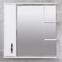 Шкаф с зеркалом Bayro Allure 800x750 L (121119)