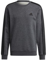 Hanorac pentru bărbați Adidas Sweater Essentials Fleece 3S Dark Grey Heather/Black, s.S