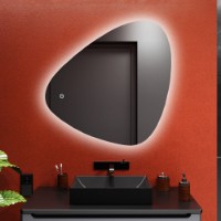 Oglindă baie Bayro Fussion 900x900 Led Touch (118988)