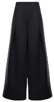 Pantaloni spotivi de dame Nike Sportswear Tech Fleece High-Waisted Pleated Black, s.XS