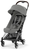 Коляска Cybex Coya Chrome Dark Brown Mirage Grey Dark Grey (522004395)