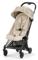 Коляска Cybex Coya Matt Black Simply Flowers Beige (522005183)