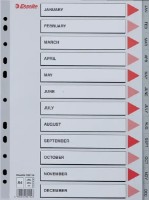 Разделитель листов Esselte Jan-Dec (SL00114)