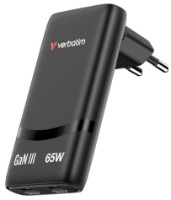 Încărcător Verbatim Fold 'n' Go GaN Charger 65W Black (32354)