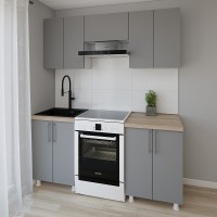 Кухонный гарнитур Smartex K1 180 Graphite (30005)