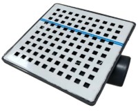 Rigolă de duș Shower Drain Side Exit 15x15