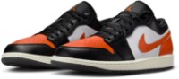 Ghete pentru bărbați Nike Air Jordan 1 Low Black/White/Sail/Starfish, s.42